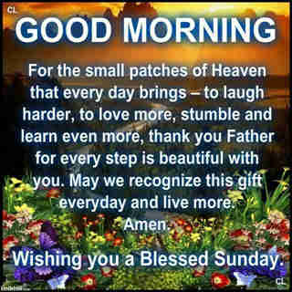 Good Morning Blessing